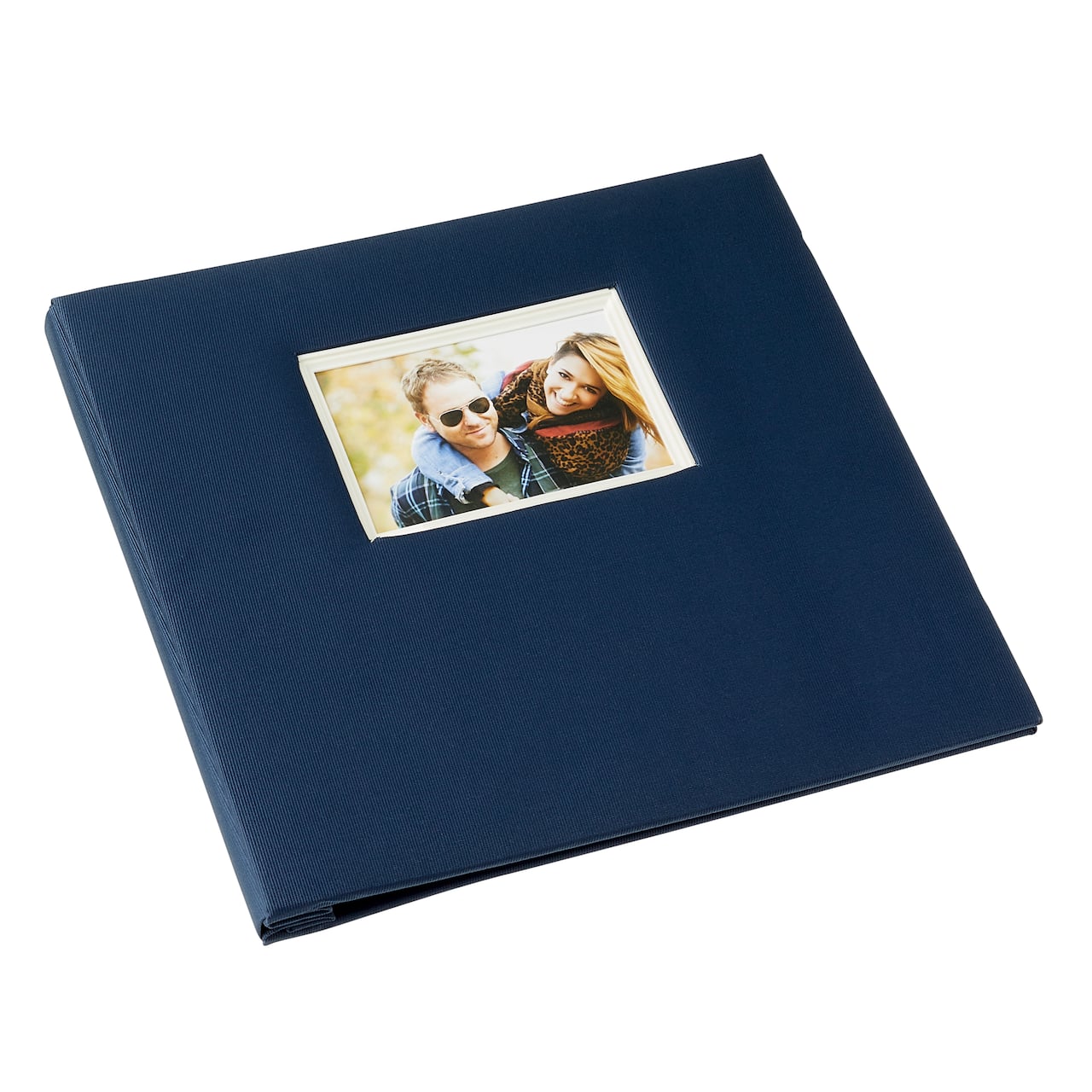 Navy Blue Faille Scrapbook Album by Recollections&#xAE;